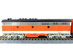 Athearn Genesis HO G22843AB EMD Demonstrator F7A Diesel 1950C&B- DCC/ Sound