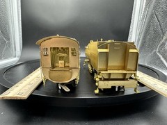 HO Brass Unpainted Oriental Limited Great Northern R-1 2-8-8-2 Open Cab