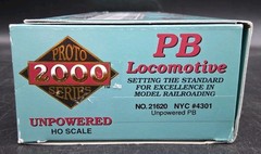 HO Gauge Train PB Locomotive No 21620 NYC 4301 Unpowered