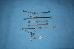 American Flyer S Gauge Hudson Linkage/Side Rods. #320, #321, #322
