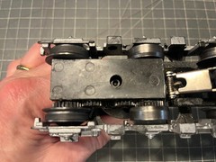 MTH Rail King Train Diesel Locomotive 6 WHEEL MOTOR TRUCK ASSEMBLY PART LOT F