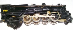 2-8-2 Mikado Pennline/Bowser Metal HO Steam Locomotive & Tender PENNSYLANIA RR