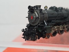 N Scale Precision Scale 67019-1 Brass PRR 3729 Slate K-4s 4-6-2 Steam Loco Ex