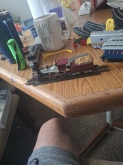 Tyco Mantua HO Diecast 4-4-0 General Steam Locomotive 3280 PRR Wood Pile Tender