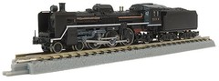 Rokuhan Z gauge T027-1 JNR C57 steam locomotive No. 19 primary standard type
