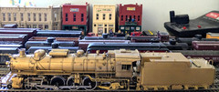L@@K! *RARE PFM TOBY BRASS FRISCO 4-8-2 STEAM LOCO HO *RUNS G@@D *SUPER NICE!