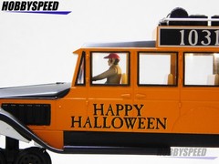 MTH RAILKING HALLOWEEN GALLOPING GOOSE w/ LEDs DIESEL O GAUGE 30-21320-1 NEW