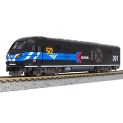 NEW Kato ALC-42 Charger w/DCC Amtrak 50th Anniversary Loco N FREE US SHIP