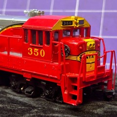 NOS Vintage Bachmann HO Scale Santa Fe GE U36B Diesel Locomotive/Loco 350 bin2