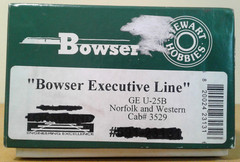 HO SCALE BOWSER GE U25B NORFOLK & WESTERN N&W #3529 DCC & SOUND