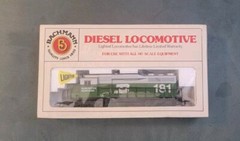 HO Scale Bachmann BN Burlington Northern EMD GP30 Diesel Locomotive #181. W/box