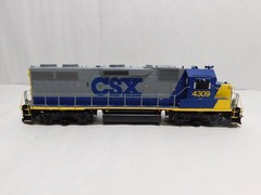 Athearn Genesis ATHG65636 HO Scale GP39-2 Phase 1 Diesel Locomotive, CSX #4309