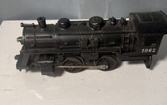 AS-IS Vintage HO Scale Steam Locomotive #1062 – Untested – For Parts