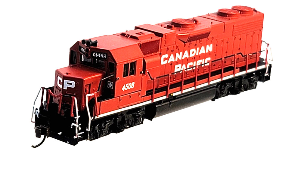 N ATLAS 40 000 628 EMD GP38-2 Canadian Pacific Loco #4508 (Tested DC) knuc cplrs