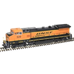 Atlas ~ HO Scale ~ DASH 8-40BW GOLD BNSF #516 ~ DCC Sound ~ 10004337