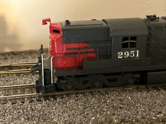 HO Scale Alco Models Brass Alco RSD12 SP 2951 For Parts (read description)
