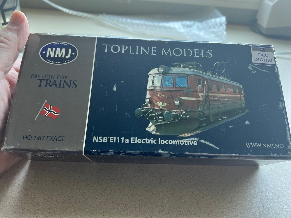 NMJ Top-line NSB EL 11a/NSB EL11b Electric Engine RARE (Nowegian State Railway)