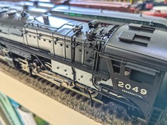 BRASS “GN CLASS R-2 2-8-8-2” LOCO PFM *CROWN TENSHODO HO *EXCELLENT *RUNS GREAT!