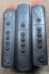 HO AHM Tempo Canadian National #6536ᇛ Zebra F3 Diesel Loco Engine lot of 4