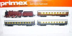 Marklin PRIMEX AC HO French SNCF 230 F ORIENT EXPRESS STEAM LOCOMOTIVE Set MIB!
