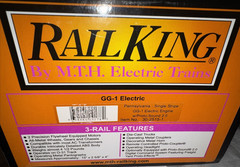MTH RAIL KING O GA 30-2515-1 PRR GG-1 4812 DUAL MOTOR ELECTRIC ENGINE W/PS-2 OB