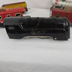 Vintage Marx Wind Up Locomotive Tin Lot – No Key & Untested – Please See Picture