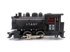 HO Life Like AT&SF Santa Fe Dockside 0-4-0T Tank Steam Locomotive NICE
