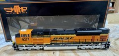 MTH 80-2070-0 HO BNSF SD70ACe Diesel #9374 DCC Ready New!