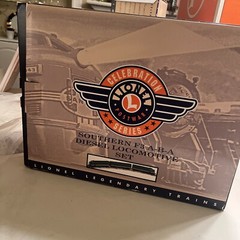 Lionel O #6-38188 SOUTHERN F3 A-B-A DIESEL CELEBRATION SERIES SET ( 3rail) MIB