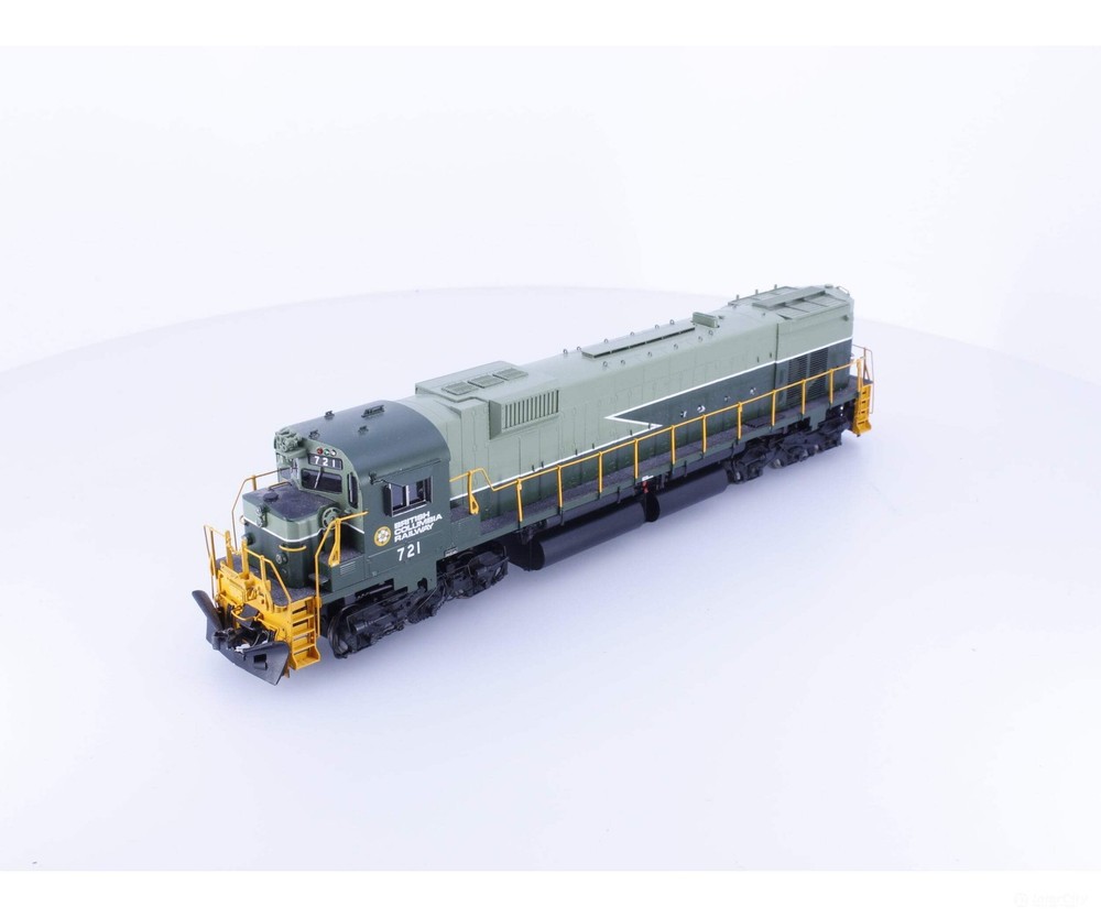 Overland AA-1167-2 HO Brass M630 Diesel Locomotive BC Rail (BCOL) 721 DCC