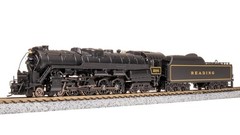 7401 Reading T1 4-8-4, In Service Version #2108, Paragon4 Sound/DC/DCC, Smoke, N