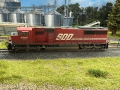 HO Scale Athearn Genesis SD60M TriClops Soo CP DCC & Sound Weathered New