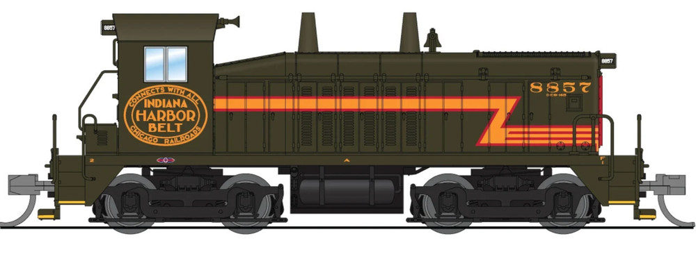 BROADWAY LIMITED 9362 N EMD SW7 Switcher IHB 8857 Delivery Paragon4 Sound/DC/DCC