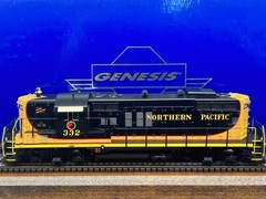 NORTHERN PACIFIC GP9 LOCO- DCC/TSUNAMI SOUND HO Scale -“GENESIS” NEW RTR OOP