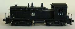 Lionel Trains #623 Santa Fe ATS&F O Scale NW2 Switcher Tested Boxed Nice
