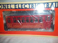 LIONEL 6-18419 LIONELVILLE DIE-CAST ELECTRIC TROLLEY Car SEALED