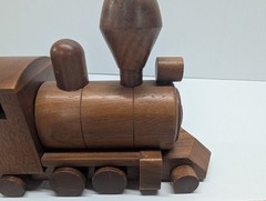 Wooden Locomotive Steam Engine