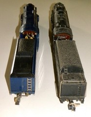 American Flyer 322AC 4-6-4 Steam Loco & Tender ~ The Royal Blue ~ Parts / Repair