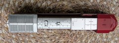 Atlas Santa Fe Model #48804 Dash 8-40BW #651 with Digitrax Decoder Installed DCC