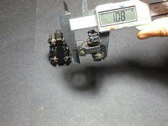 Ho Life like 4 wheel trucks pair worm gear