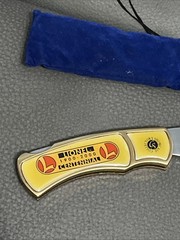LIONEL CENTENNIAL TRAIN POCKET KNIVE 1990-2000 #671 STEAM TURBINE LOCOMOTIVE