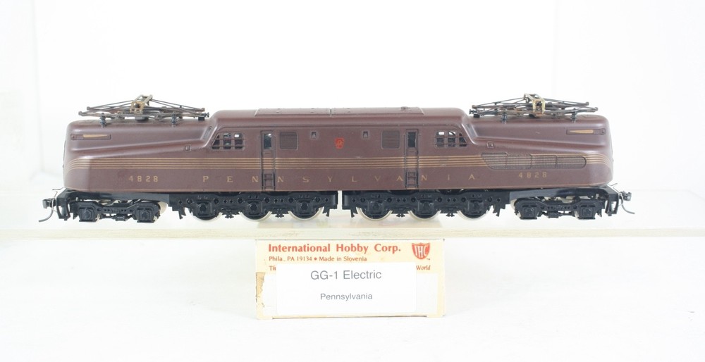 HO Scale IHC Pennsylvania Railroad GG1 Electric Dual Motor PRR 4828 Kadees