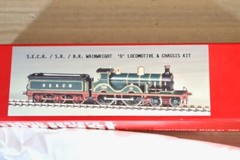 SOUTH EASTERN FINECAST KIT BUILT SECR SR BR 4-4-0 WAINWRIGHT CLASS D LOCO oj