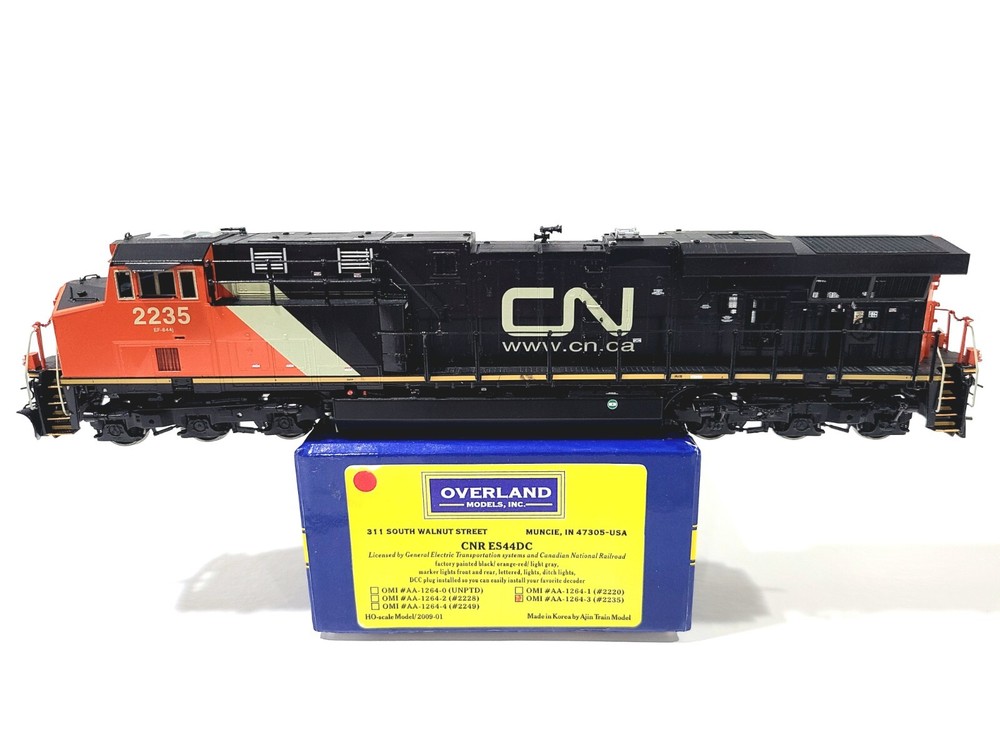Overland OMI CN CNR GE ES44DC Canadian National #2235 HO Brass Model #AA-1264-3