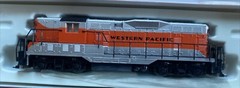 N Scale Atlas 48238 GP-7 Ph.2 Western Pacific locomotive WP No# MTL Couplers