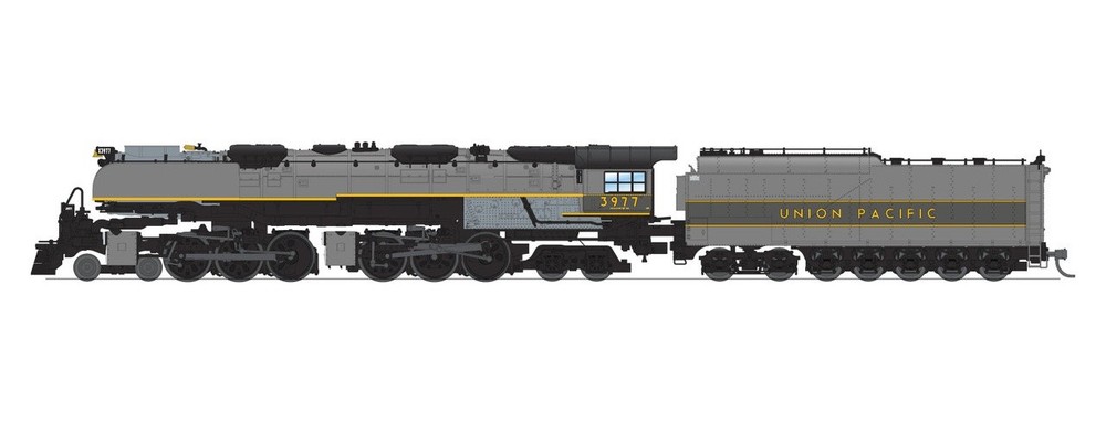 Broadway Limited N Scale ~ Challenger 4-6-6-4 ~ DC ~ Union Pacific #3977 ~ 8655