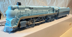 BLI Broadway Limited HO ATSF Blue Goose 3460 1951-1953 Appearance DCC & Sound