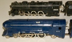 American Flyer 322AC 4-6-4 Steam Loco & Tender ~ The Royal Blue ~ Parts / Repair