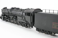 HO Brass NJ Custom Brass CB&Q Burlington Route Class O5B 4-8-4 Custom Painted