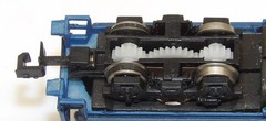 vintage Bachmann N scale D & H #1001 diesel locomotive-runs stiff